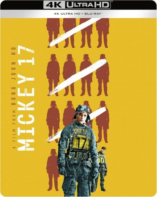 Mickey 17 Limited Edition Steelbook (Kill Marks) 4K Ultra HD + Blu-Ray