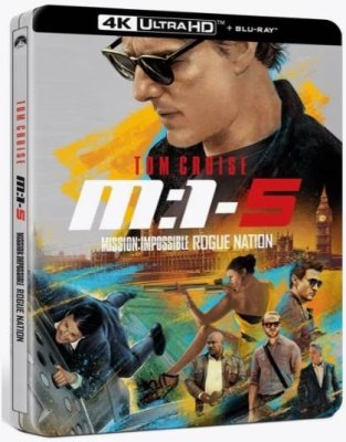 Mission: Impossible 5 - Rogue Nation - Limited Steelbook (4K Ultra HD + Blu-ray)