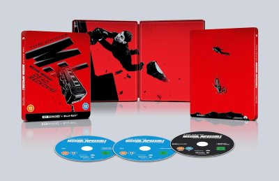Mission Impossible 7 - Dead Reckoning Part 1 Limited Edition Steelbook (Red Artwork) 4K Ultra HD bluray