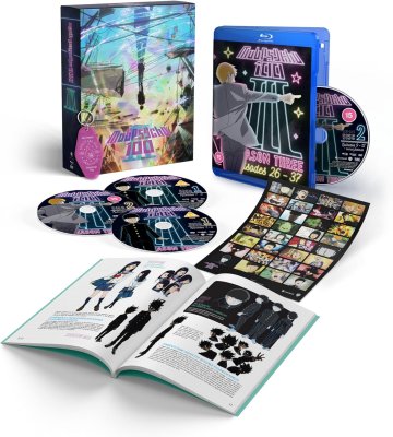 Mob Psycho 100 III Season 3 Limited Edition Blu-Ray + DVD