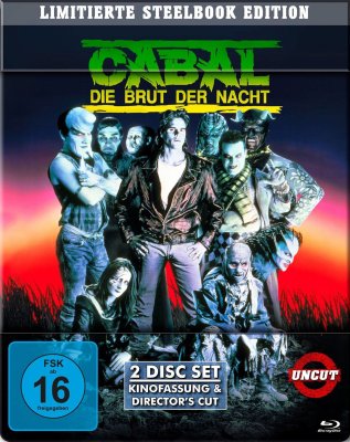 Nightbreed - kyrkogårdens hemlighet bluray steelbook