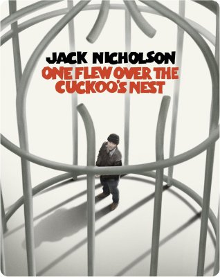 One Flew Over The Cuckoos Nest/Gökboet Limited Edition Steelbook 4K Ultra HD + Blu-Ray