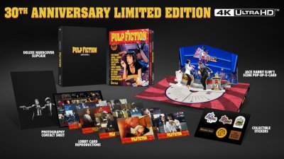Pulp Fiction Limited Collectors Edition 4K Ultra HD + Blu-Ray