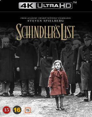 Schindler's List 4K UHD bluray