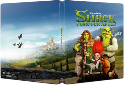 Shrek 4 - Shrek Forever After - The Final Chapter Limited Edition Steelbook 4K Ultra HD bluray