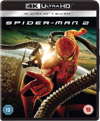 Spiderman 2 4K UHD bluray