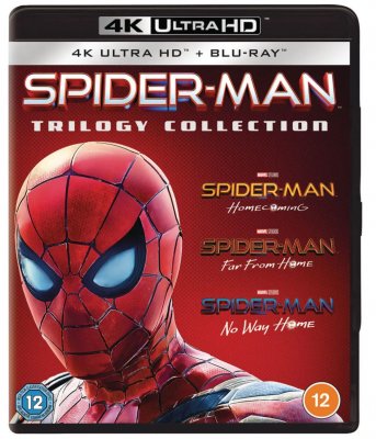 Spider-Man Trilogi: Home Coming, Far from Home & No Way Home - 4K Ultra HD bluray