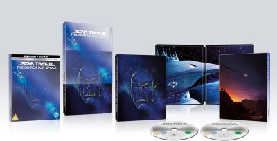 Star Trek III - The Search For Spock Limited Edition Steelbook 4K Ultra HD + Blu-Ray