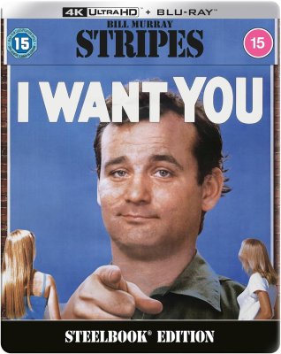 Stripes Limited Edition Steelbook 4K Ultra HD + Blu-Ray