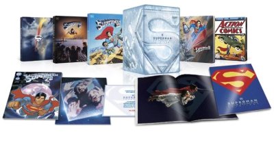 Superman 1-4 - Limited Steelbook Collection (4K Ultra HD + Blu-rary)