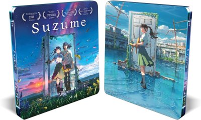 Suzume Limited Edition Steelbook Blu-Ray + DVD