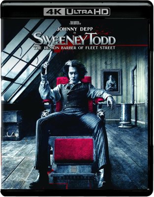 Sweeney Todd - The Demon Barber Of Fleet Street 4K Ultra HD + Blu-Ray