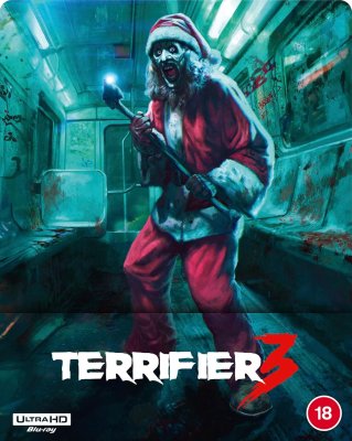 Terrifier 3 Limited Edition Steelbook 4K UHD bluray