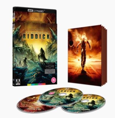 The Chronicles Of Riddick Limited Edition 4K UHD bluray