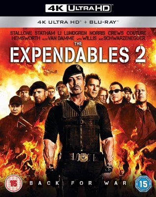 The Expendables 2 4K Ultra HD + Blu-Ray (import)