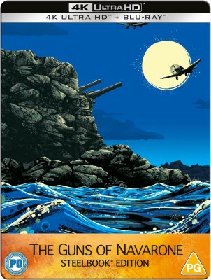 The Guns Of Navarone Limited Edition Steelbook 4K Ultra HD + Blu-Ray