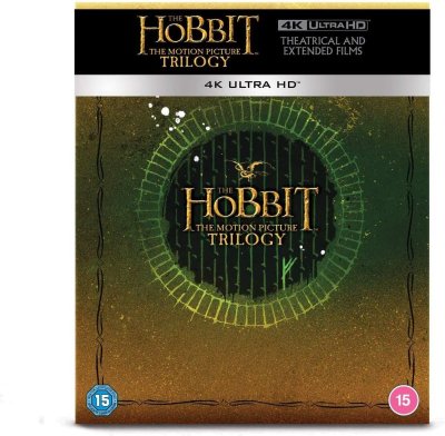 The Hobbit Trilogy Limited Edition Steelbook - Theatrical and Extended Collection 4K Ultra HD bluray