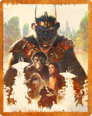 Planet Of The Apes - The Kingdom Of The Planet Of The Apes Limited Edition Steelbook 4K UHD bluray
