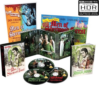 The Men Of Sherwood Forest Limited Collectors Edition 4K UHD bluray