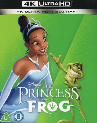 Prinsessan och grodan 4K Ultra HD + Blu-Ray