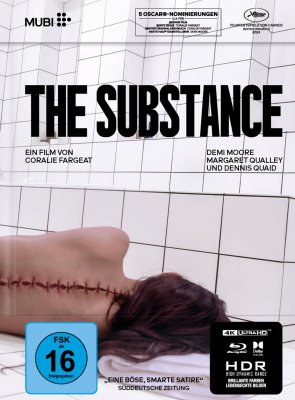 The Substance 4K UHD bluray mediabook