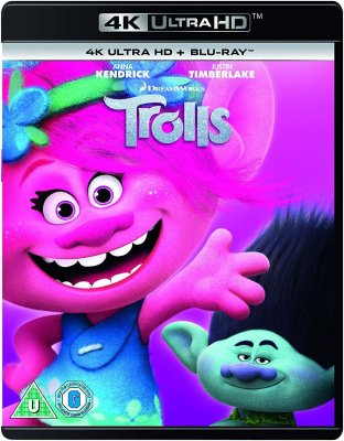 Trolls 4K UHD bluray