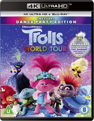Trolls 2 World Tour 4K Ultra HD + Blu-Ray (import)