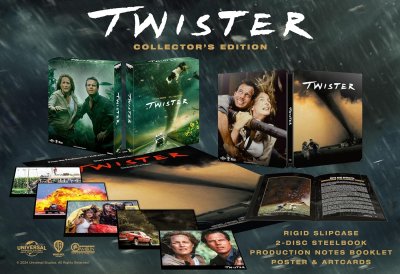Twister Limited Edition Steelbook Ultimate Collectors Edition 4K Ultra HD + Blu-Ray