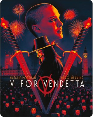 V For Vendetta Limited Edition Steelbook 4K Ultra HD + Blu-Ray