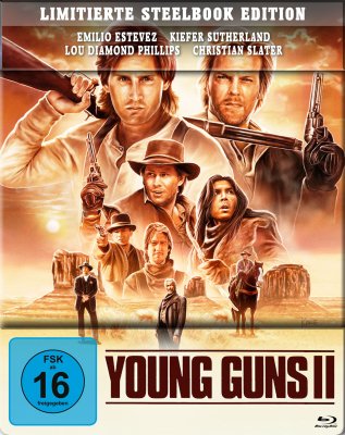 Young Guns 2 - Blaze of Glory 4K UHD bluray steelbook