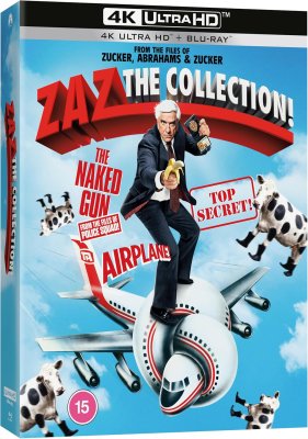 ZAZ - The Collection - Airplane / Top Secret / The Naked Gun 4K Ultra HD + Blu-Ray