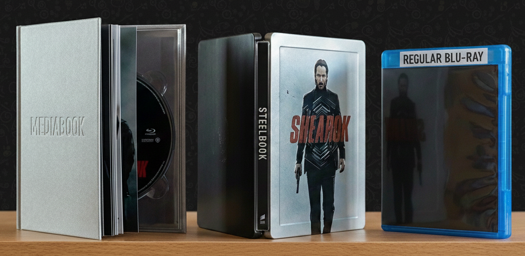 Mediabooks vs Steelbooks vs regular Blu-rays – what's the difference?