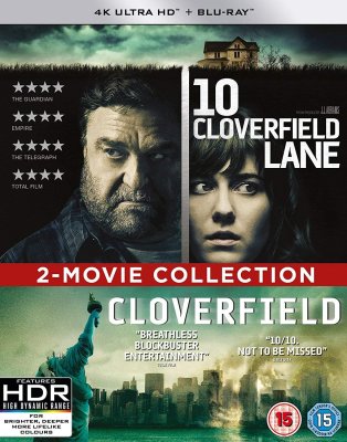 10 Cloverfield Lane + Cloverfield 4K UHD bluray (import)