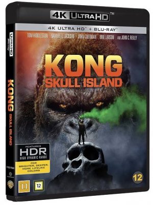 Kong: Skull Island 4K UHD bluray