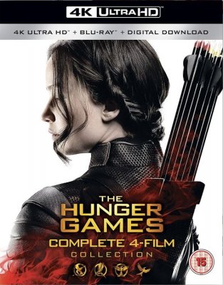 The Hunger Games 1-4 4K UHD bluray