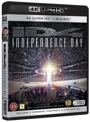 Independence Day - 20th Anniversary Edition 4K UHD bluray