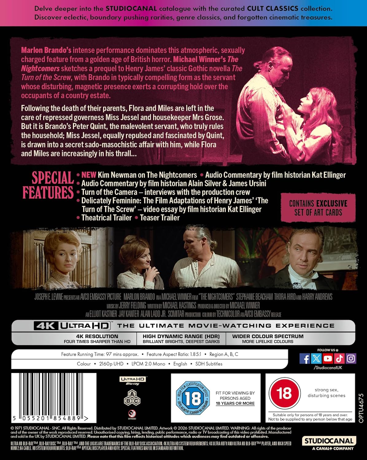 The Nightcomers 4K Ultra HD