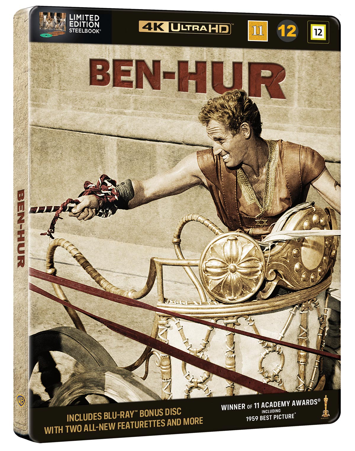 Ben-Hur (1959) 4K UHD bluray (Limited Steelbook)