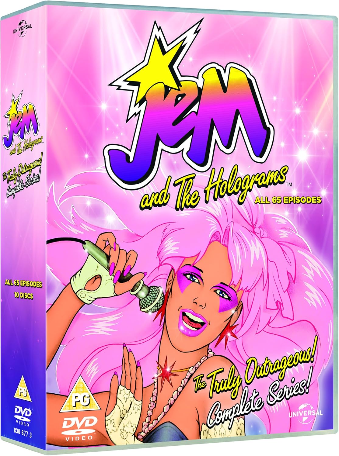 Jem And The Holograms - The Truly Outrageous Complete Series DVD (import)