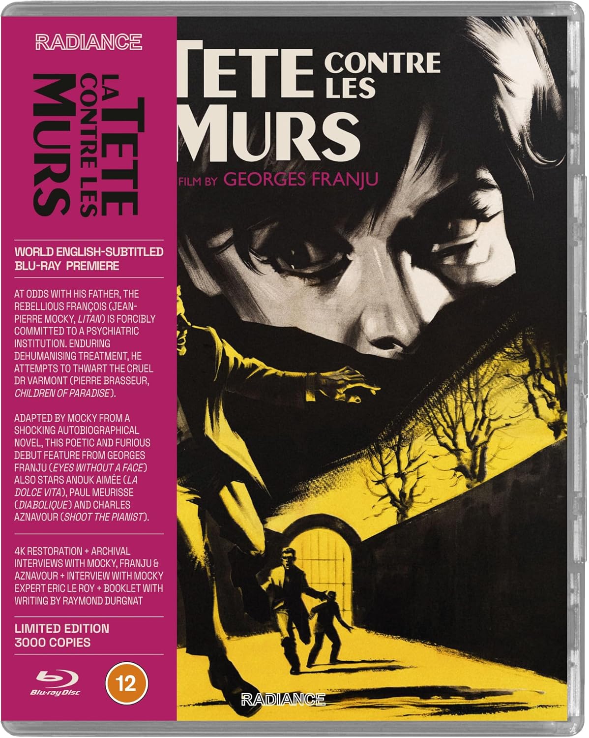 La Tete Contre Les Murs Limited Edition Blu-Ray