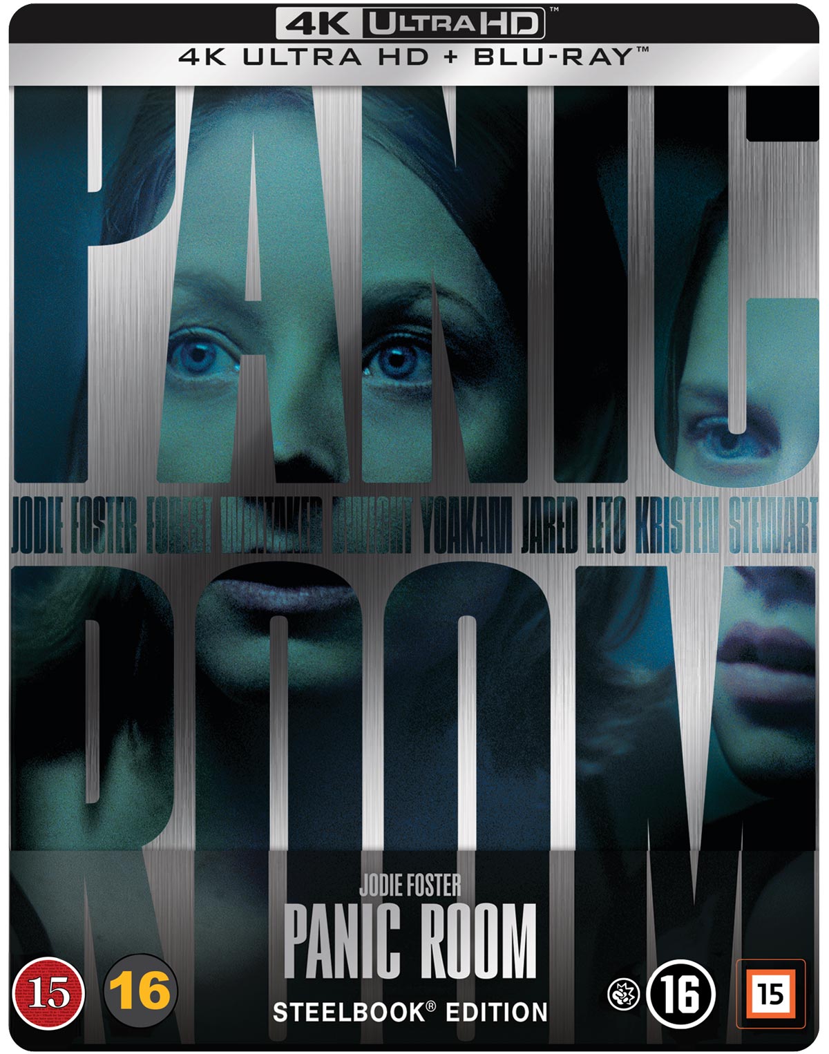 Panic Room 4K UHD bluray (Limited Steelbook)