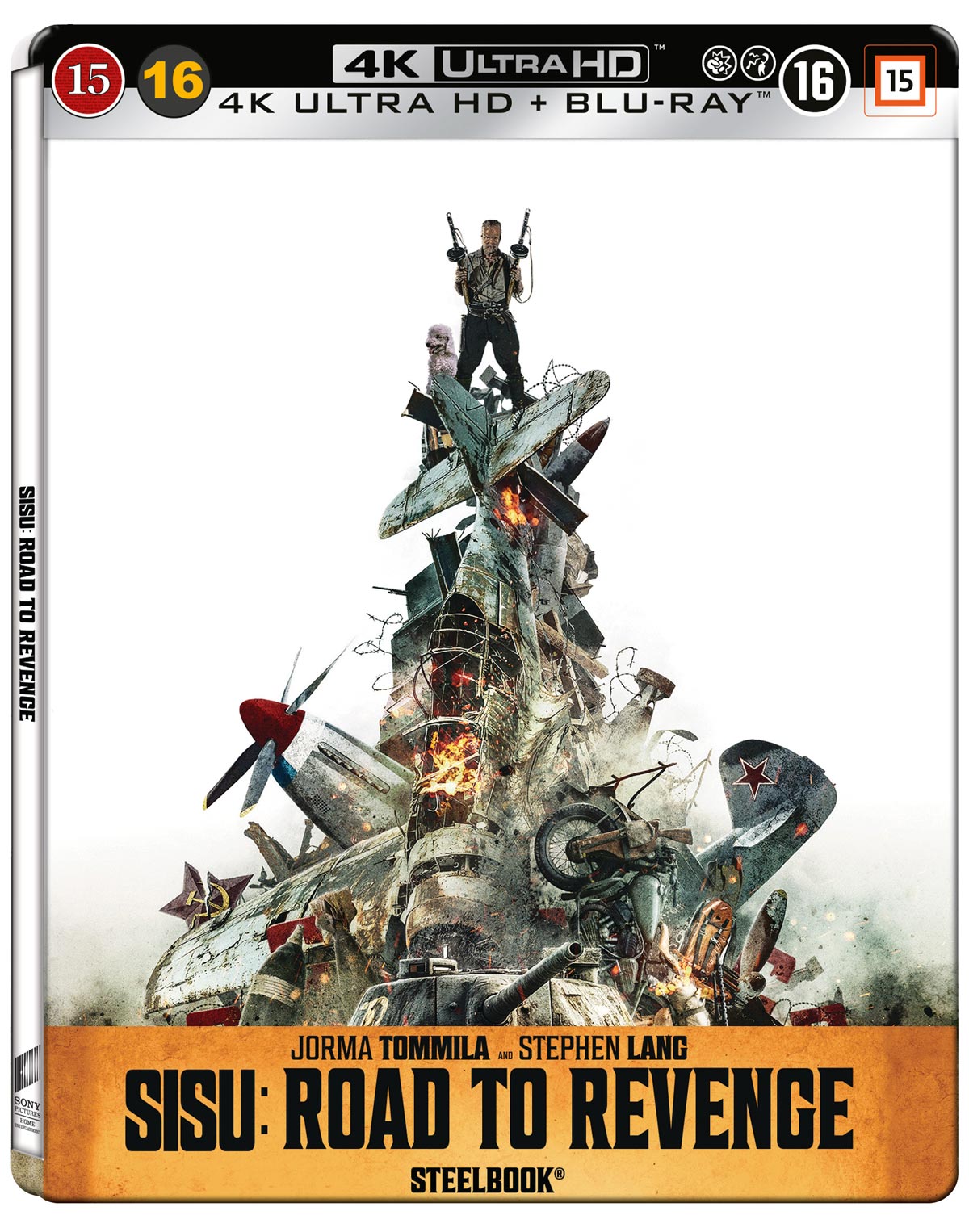 Sisu: Road to Revenge 4K UHD bluray (Limited Steelbook)