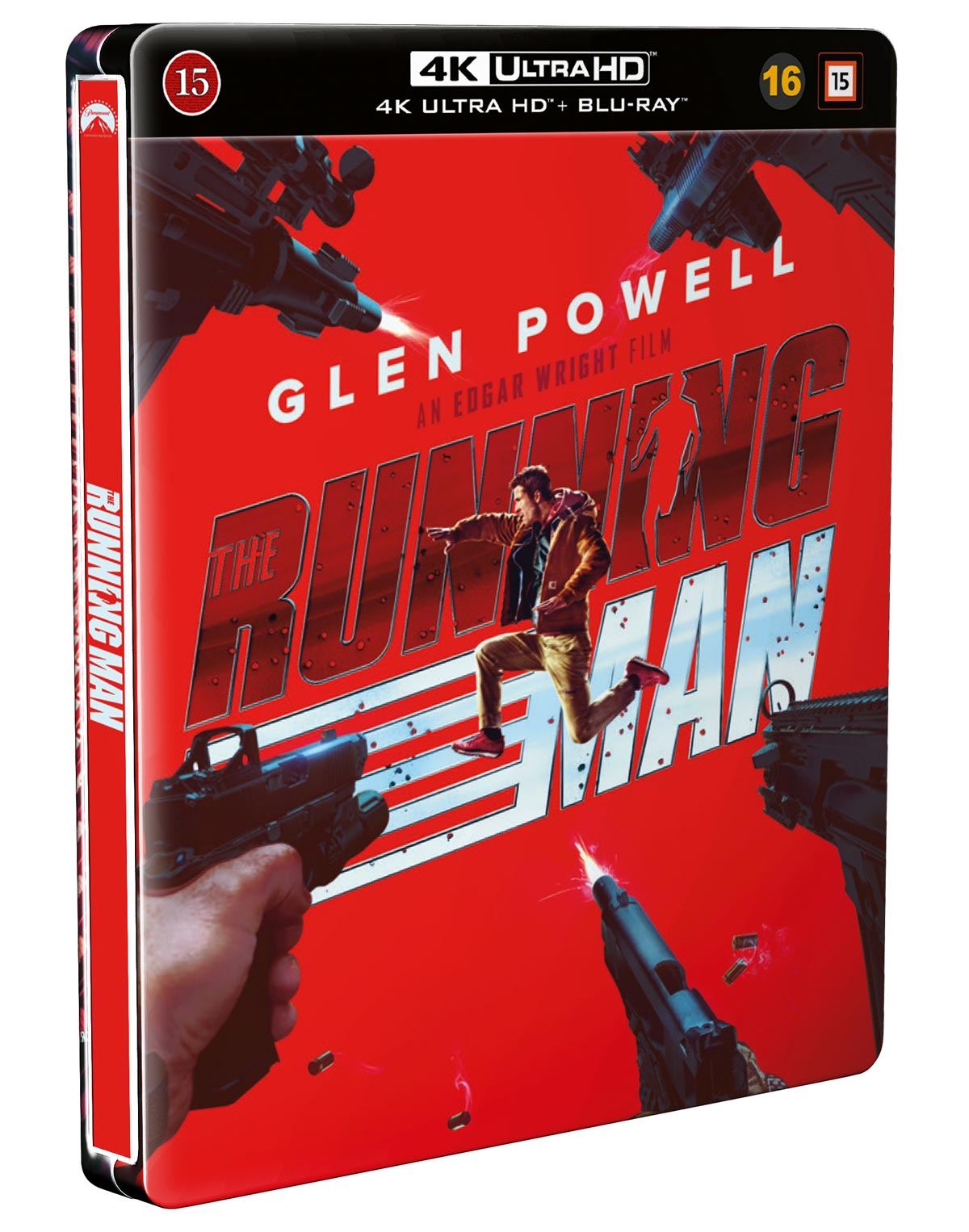 The Running Man (2025) 4K UHD bluray (Limited Steelbook)