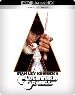 A Clockwork Orange Limited Edition Steelbook 4K Ultra HD + Blu-Ray