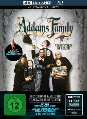 Addams Family 4K UHD bluray mediabook