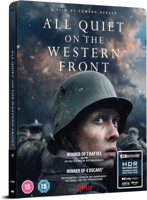 All Quiet on the Western Front Limited Edition steelbook 4K Ultra HD + Blu-Ray