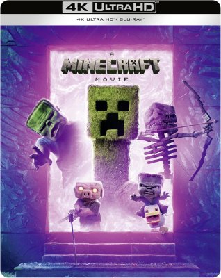 A Minecraft Movie Limited Edition (Portal) Steelbook 4K Ultra HD + Blu-Ray