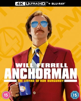 Anchorman - The Legend Of Ron Burgundy 4K Ultra HD + Blu-Ray