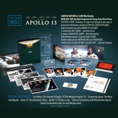 Apollo 13 4K UHD bluray (Film vault box/Ltd)
