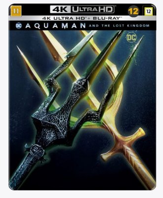 Aquaman and the Lost Kingdom - Limited Steelbook (4K Ultra HD + Blu-ray)